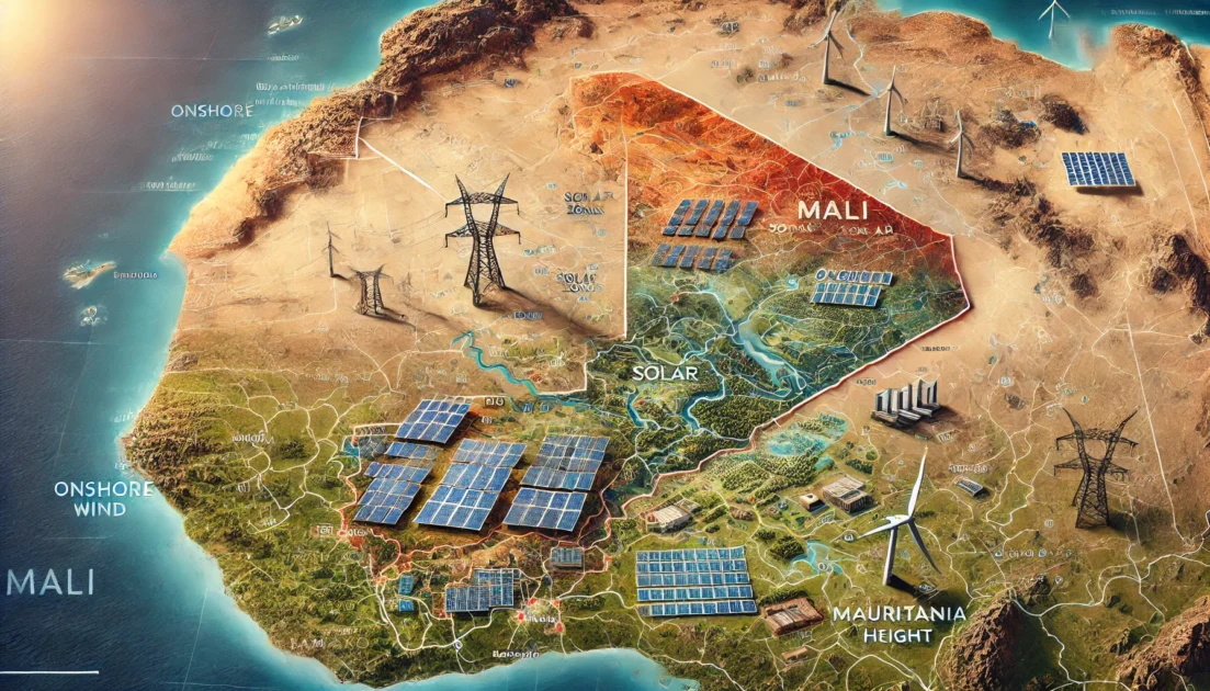 Investment Opportunities for Utility-Scale Solar and Wind Areas in Mali