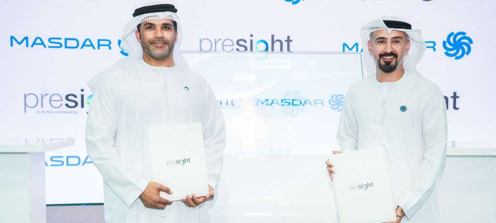 Masdar and Presight to launch AI tool for managing assets globally