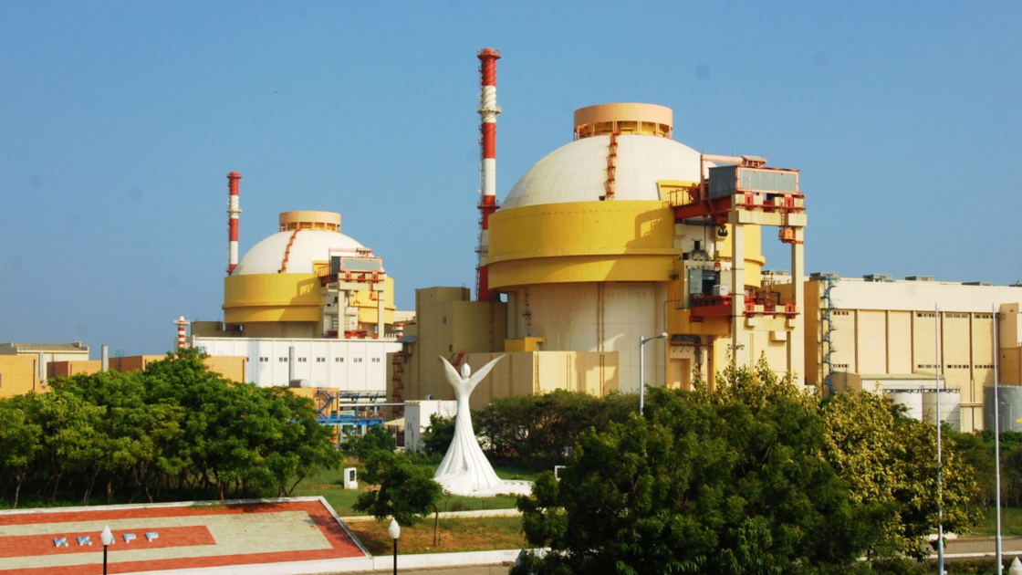 Kudankulam Nuclear Power Plant view.