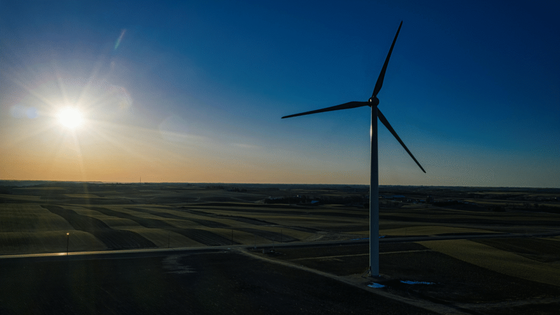 Wind plant