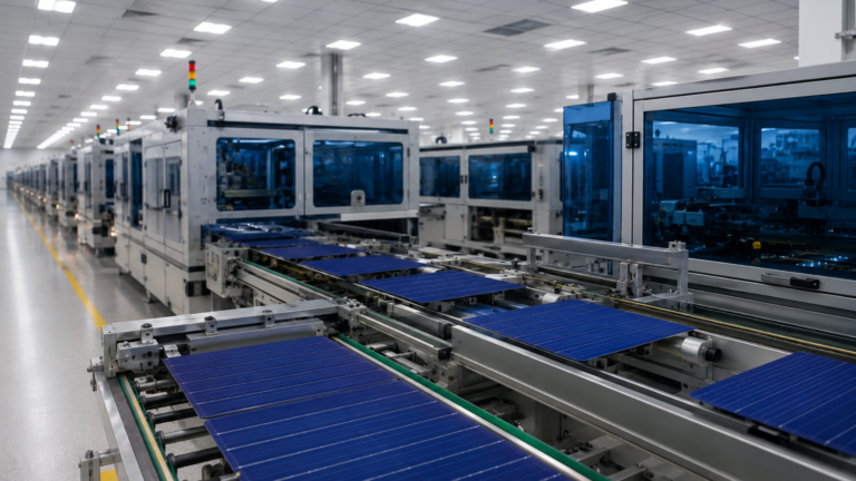 Jupiter expands solar cell capacity to 3.25 GW with new TOPCon line