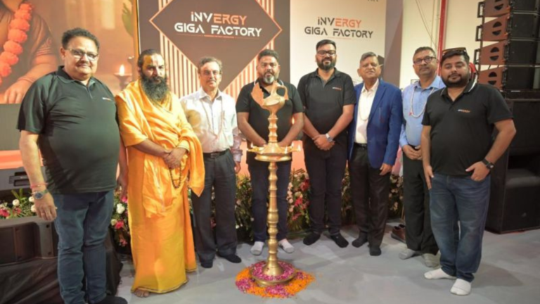 iNVERGY commissions 3 GWh BESS gigafactory in Uttar Pradesh