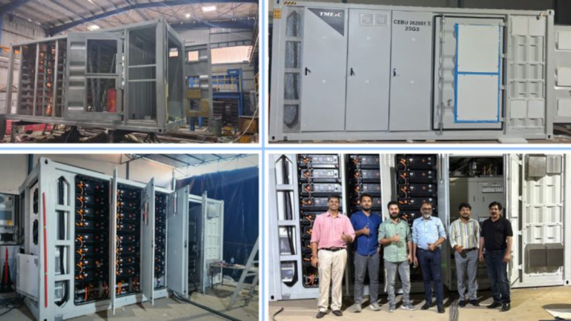 Jupiter Wagons exports a 2.6 MWh BESS container to the US. The shipment marks growth in its energy storage business.