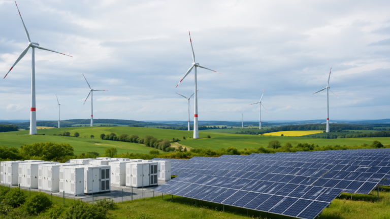 Germany awards 2.98 GW in wind and solar-storage auctions