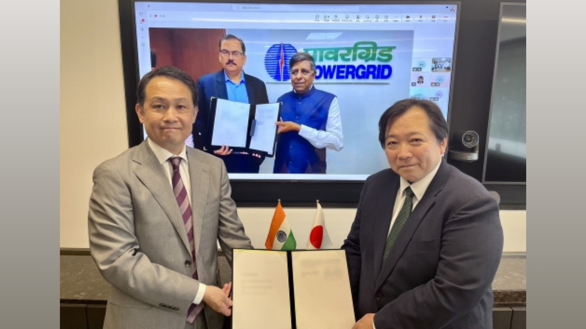 JBIC signs a JPY 80 billion loan for PGCIL's HVDC project.
