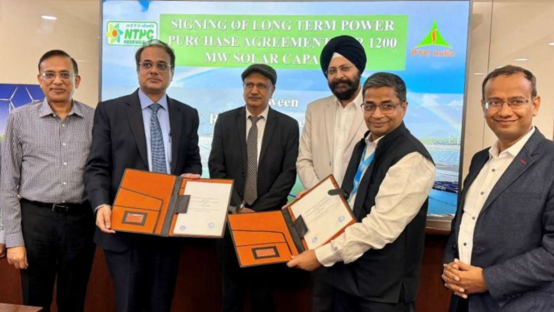 NTPC REL signs PPA with PTC India for 1,200 MW solar power