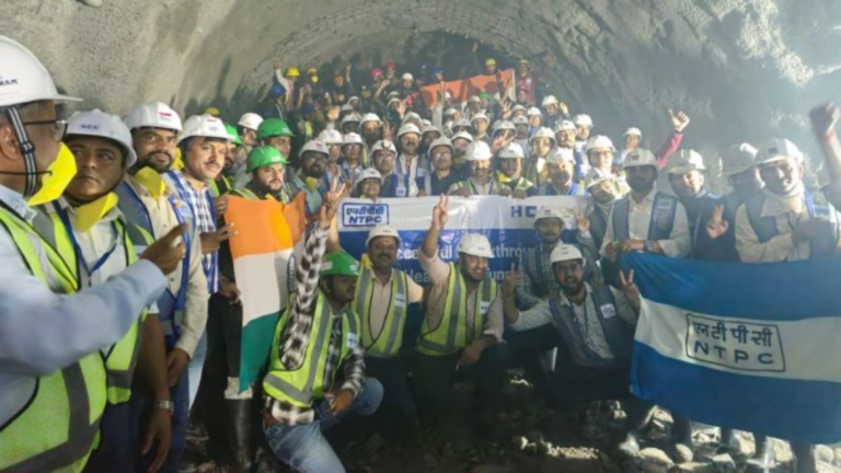 NTPC Reaches 80% HRT Excavation at 520 MW Tapovan Vishnugad Hydro Project