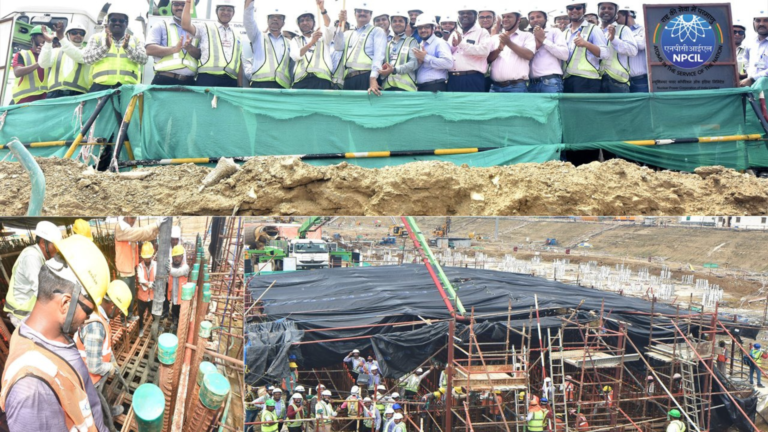 GHAVP-1&2 starts 450 m³ ECCS pit concrete pour