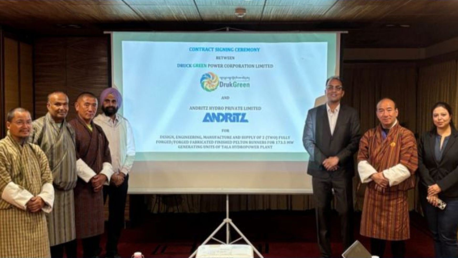 ANDRITZ Secures Bhutan Order for Tala Hydro Plant Pelton Runners