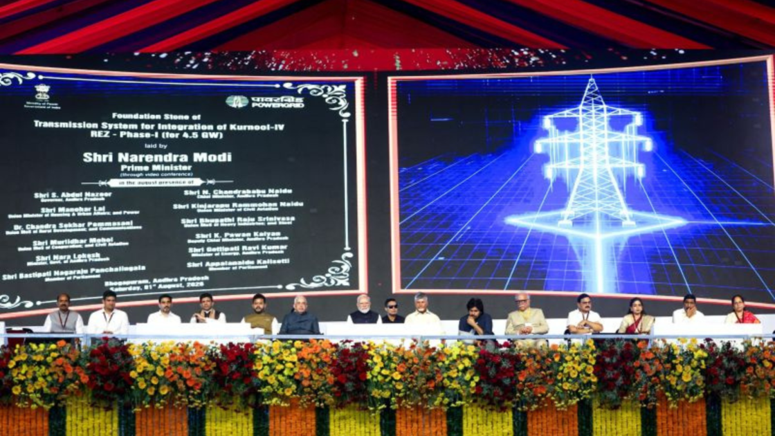 PM Modi launches PGCIL transmission project to evacuate 4.5 GW RE power
