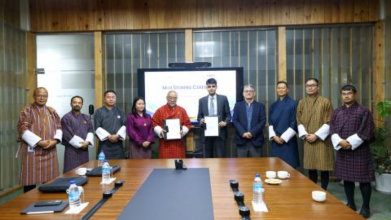 DGPC, HPSL Sign MoU for Proposed 500 MW Solar Project in Bhutan